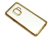 силиконовый чехол Neypo для Samsung SM-G960F Galaxy S9, тонкий, прозрачно-золотой