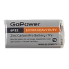 Элемент питания GoPower 6F22, крона 9V, zinc