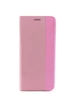 Чехол-книга MESH LEATHER MIX для Xiaomi Redmi NOTE 10 PRO розовый