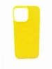 Cиликон матовый /тех.пак/ для iPhone 13 PRO MAX (6.1&quot;) 2021 жёлтый
