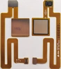Шлейф для Xiaomi Mi Max на сканер отпечатка пальцев Золото
