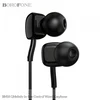 Наушники проводные Borofone BM18 Universal earphones with Mic 3.5mm,1.2m (black)