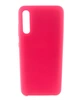 Silicon Cover чехол-накладка /силикон-бархат/ для Samsung A70 цвет №37 (Карминый Красный)