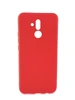 Cиликон матовый /тех.пак/ для Huawei Mate-20 LiTE (2018) красный