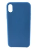 Silicon Case чехол накладка для IPhone XR 6.1 цвет:№38 (Голубой Горизонт)