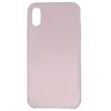 Silicon case (без логотипа) для iPhone X/XS цвет:№07 бежевый