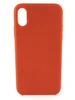 Silicon case (без логотипа) для iPhone X/XS цвет:№13 тёмно-оранжевый