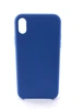 Silicon case (без логотипа) для iPhone XR цвет:№03 синий
