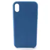 Silicon case (без логотипа) для iPhone XR цвет:№20 тёмно-синий