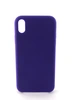 Silicon case (без логотипа) для iPhone XR цвет:№30 индиго