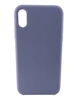 Silicon case (без логотипа) для iPhone XR цвет:№46 космический серый