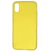 NANO силикон для iPhone X/XS жёлтый