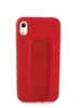 Чехол-подставка (силикон,магнит) для iPhone XR красный