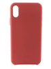 Silicon Case чехол накладка для iPhone X XS #9 Темно Бордовый