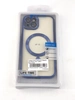 Силикон ELECTROPLATE Magsafe для iPhone 13 6.1&quot; (2021) темно-синий