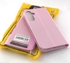 Чехол-книга MESH LEATHER MIX для Samsung A54 _5G (2023) розовый