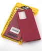 Чехол-книга MESH LEATHER MIX для Xiaomi POCO X5 PRO (2023)/Redmi NOTE 12 PRO (5G) красный