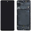Дисплей для Samsung Galaxy A71 (A715F) модуль Черный - (OLED)