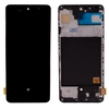 Дисплей для Samsung Galaxy A51 (A515F) модуль Черный - (OLED) (U - вырез)