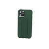 Чехол-подставка (силикон,магнит) для iPhone 11 PRO 5.8&quot; темно-зелёный
