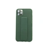 Чехол-подставка (силикон,магнит) для iPhone 11 PRO MAX 6.5&quot; темно-зелёный