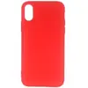 NANO силикон для iPhone X/XS красный