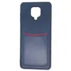 ILEVEL чехол с кармашком для Xiaomi Redmi NOTE 9 PRO/9S (2020) темно-синий