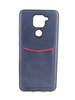 ILEVEL чехол с кармашком для Xiaomi Redmi NOTE 9/Redmi 10X-4G (2020) темно-синий