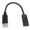 Переходник DisplayPort (M) - HDMI (F) Черный