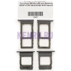 Контейнер SIM MicroSD для Samsung A530F A730F A8 2018 A8+ 2018 Черный