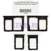 Контейнер SIM MicroSD для Samsung J610F J6+ комплект 2 шт Черный