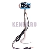 Веб-камера HD Camera проводная микрофон белая-синяя 1.3 Мп 1280x1024 USB 2.0