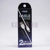 PZX S15 Cable lightning USB Data 2m