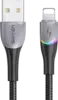 U77 USB to Apple Lightning с подсветкой 1.2m Black