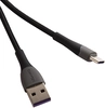 U77 USB to USB-C 1.2m с подсветкой Black