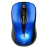 Мышь Oklick 675MW, оптическая, беспроводная, USB, черный и синий [1025918]