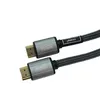 Кабель аудио-видео LAZSO WH-111-B, HDMI (m) - HDMI (m) , ver 2.0, 0.5м, GOLD, черный [wh-111(0,5m)-b]