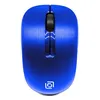 Мышь Oklick 525MW, оптическая, беспроводная, USB, черный и синий [1090723]