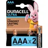 AAA Батарейка Duracell Ultra LR03-2BL MX2400, 2 шт.