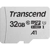 Карта памяти microSDHC UHS-I U1 Transcend 32 ГБ, 100 МБ/с, Class 10, TS32GUSD300S, 1 шт., без адаптера