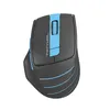 Мышь A4TECH Fstyler FG30, оптическая, беспроводная, USB, серый и синий [fg30 blue]