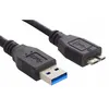 Кабель USB3.0 Buro MK30-AM-1.5, micro USB 3.0 B (m) - USB A(m), 1.5м, черный