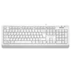 Клавиатура A4TECH Fstyler FKS10, USB, белый серый [fks10 white]