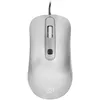 Мышь Oklick 155M, оптическая, проводная, USB, серебристый [337117]
