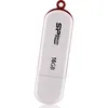 Флешка USB Silicon Power LuxMini 320 16ГБ, USB2.0, белый [sp016gbuf2320v1w]