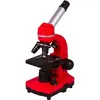 Микроскоп BRESSER Junior Biolux SEL, световой/оптический/биологический, 40–1600x, на 3 объектива, красный [74320]
