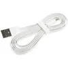 Кабель ZMI AL600, micro USB (m) - USB (m), 1м, плоский, белый