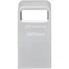 Флешка USB Kingston DataTraveler Micro 128ГБ, USB3.2, серебристый [dtmc3g2/128gb]