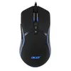 Мышь Acer OMW144, игровая, оптическая, проводная, USB, черный [zl.mceee.014]