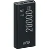 Внешний аккумулятор (Power Bank) HIPER EP 20000, 20000мAч, черный [ep 20000 black]
